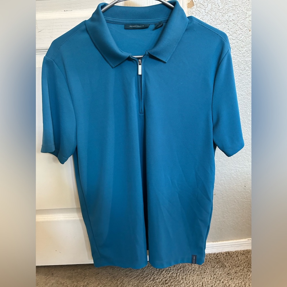 Teal polo